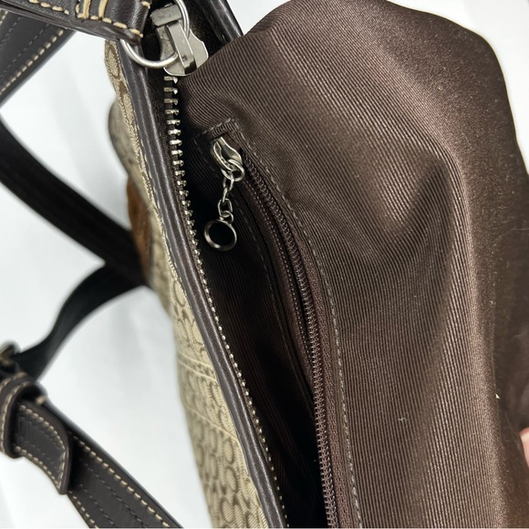Coach Brown Patterned Women's Bag - Picture 7 of 8